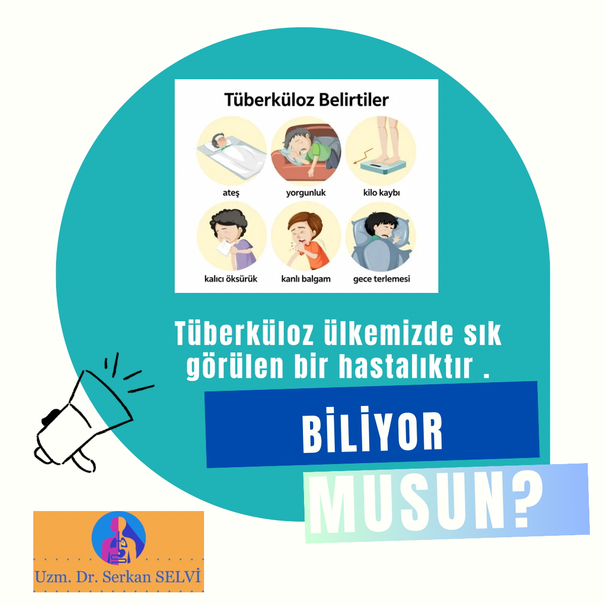 Tüberküloz ülkemizde sık görülen bir hastalıktır